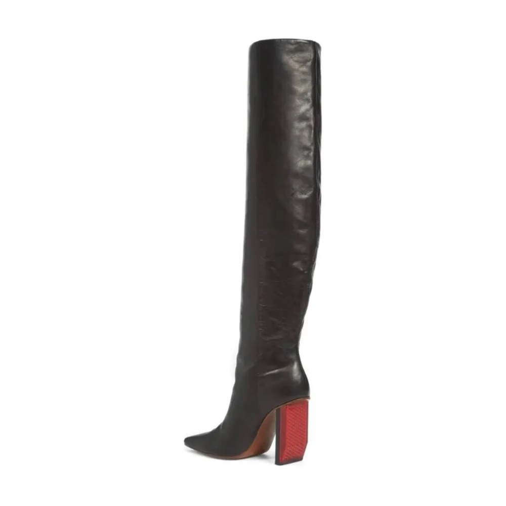 Vetements Tall Reflector Heel Boots